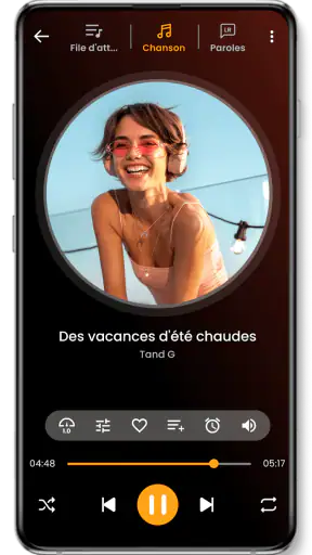 Lecteur de musique screenshot