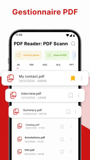 Lecteur PDF : Scanner & View screenshot