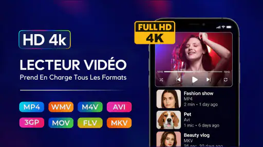 Lecteur vidéo et musique screenshot