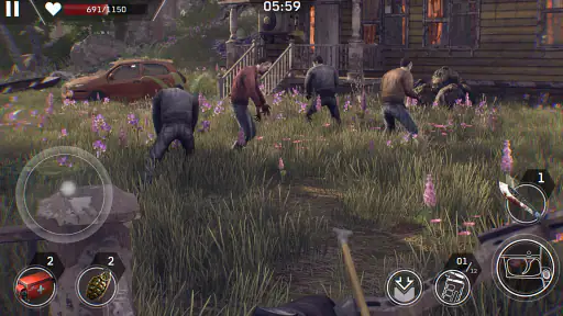 Left to Survive: Jeu de Zombie screenshot