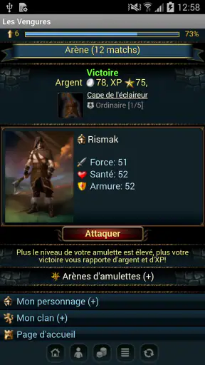 Les Vengeurs screenshot
