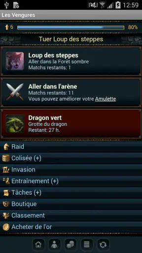 Les Vengeurs screenshot