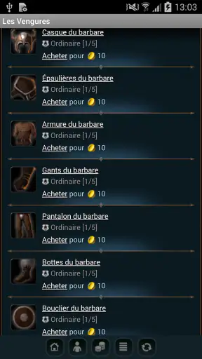 Les Vengeurs screenshot