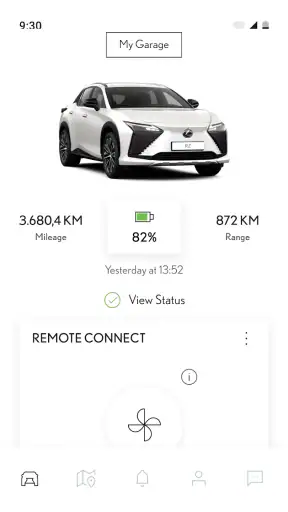 Lexus Link+ screenshot