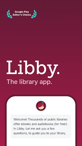 Libby, créé par OverDrive screenshot