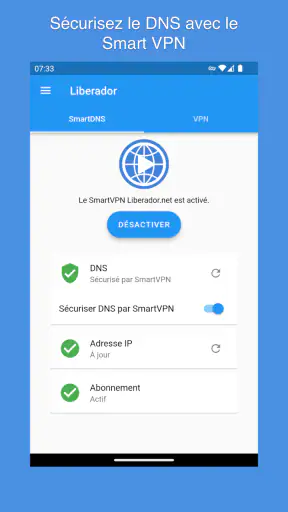 Liberador - VPN & SmartDNS screenshot