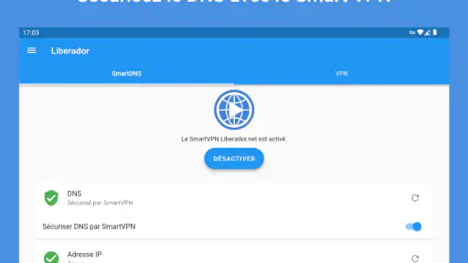 Liberador - VPN & SmartDNS screenshot