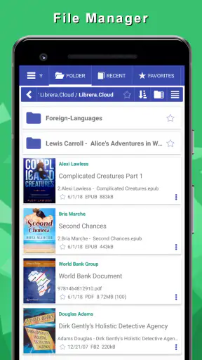 Librera: tout pour la lecture screenshot