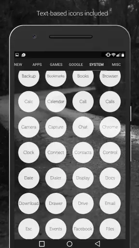Light Void Pro - White Icons screenshot