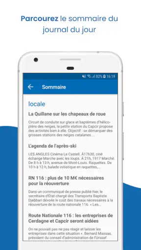 L'independant, Le Journal screenshot