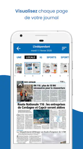 L'independant, Le Journal screenshot