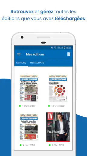 L'independant, Le Journal screenshot