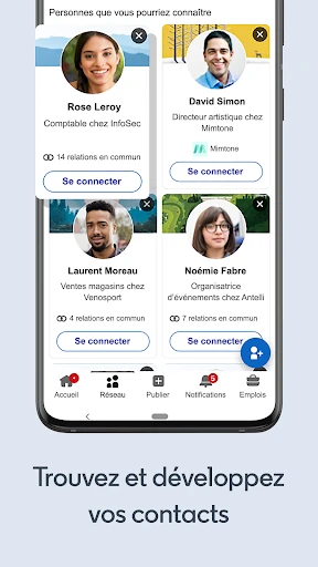 LinkedIn : recherche d’emploi screenshot