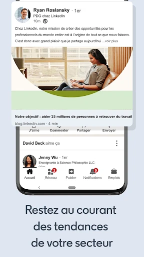 LinkedIn : recherche d’emploi screenshot