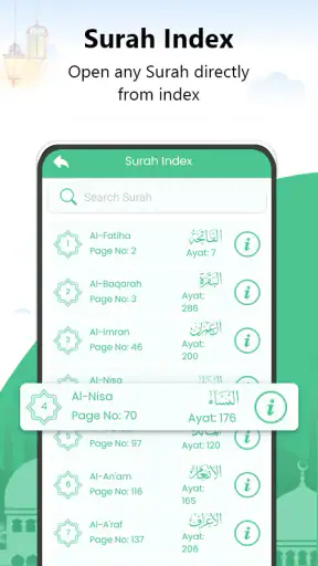 Lire le Saint Coran hors ligne screenshot