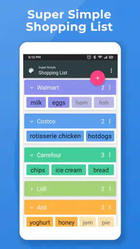 Liste d'achats super simple screenshot