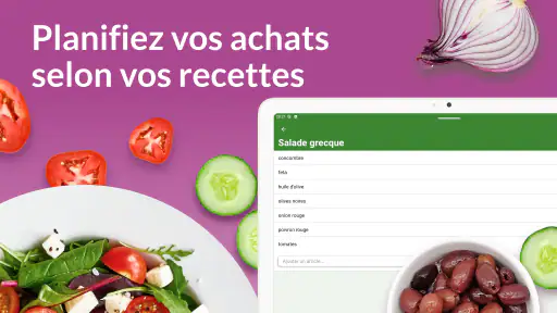 Liste de courses OurGroceries screenshot