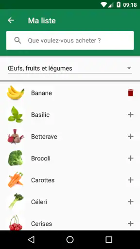 Liste de courses - SoftList screenshot