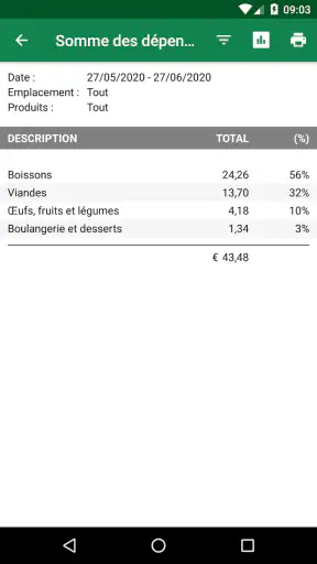 Liste de courses - SoftList screenshot