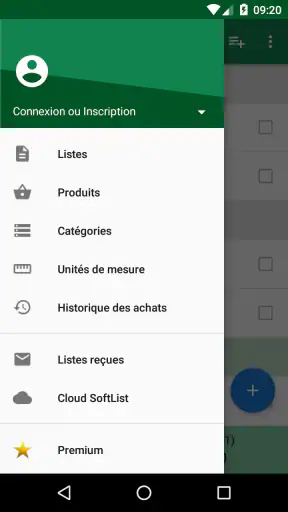 Liste de courses - SoftList screenshot
