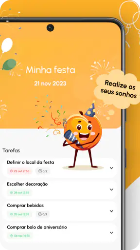 Liste des invités : Fête screenshot