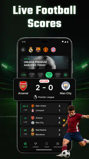 Live Score: Résultats Foot screenshot