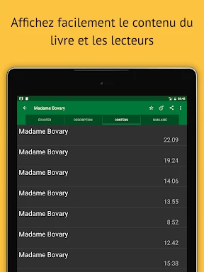 Livres Audio screenshot