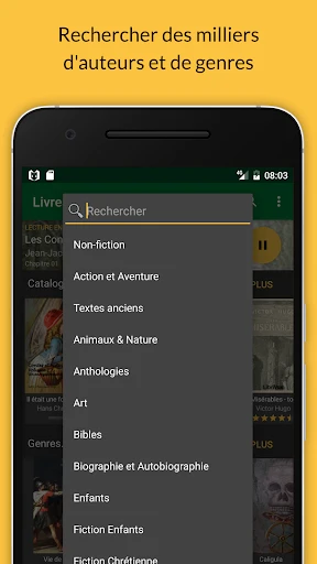 Livres Audio screenshot
