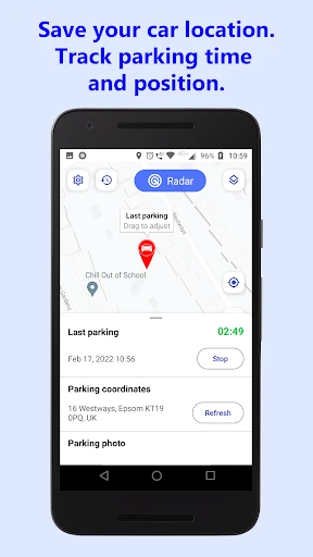 Localiser ma voiture screenshot