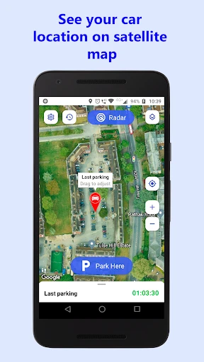 Localiser ma voiture screenshot