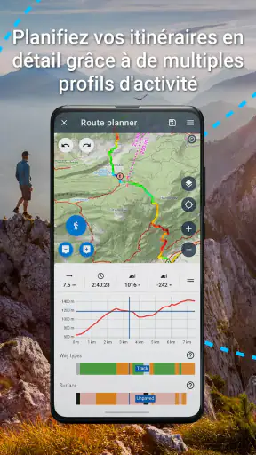 Locus Map navigation outdoor screenshot