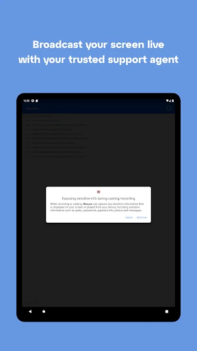 LogMeIn Rescue Customer screenshot