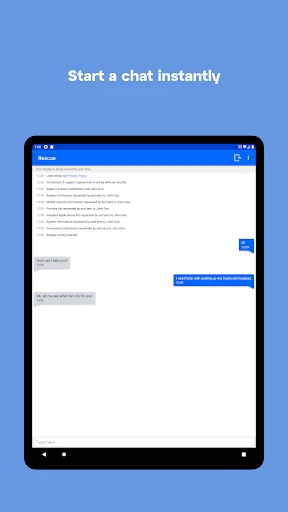 LogMeIn Rescue Customer screenshot