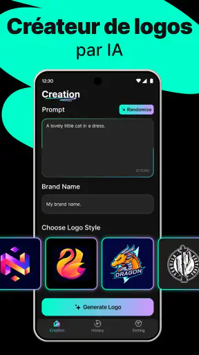 Logo Maker - Création IA screenshot