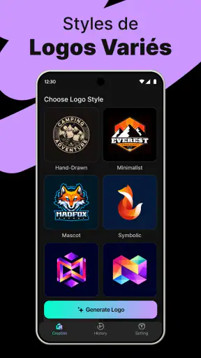 Logo Maker - Création IA screenshot