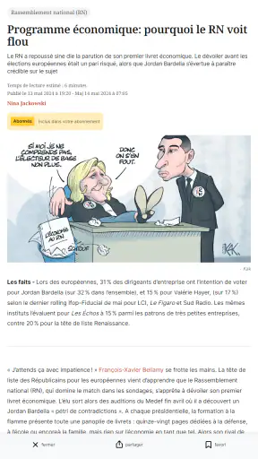 l'Opinion screenshot