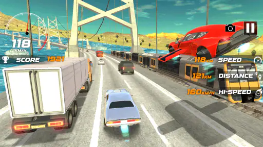 Lourd Trafic Course : Rapide screenshot