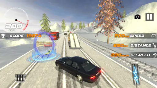 Lourd Trafic Course : Rapide screenshot