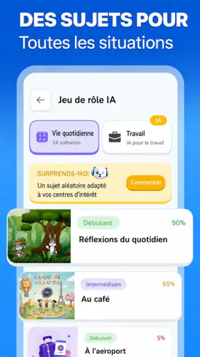 Lurnia: Tuteur de Langues IA screenshot