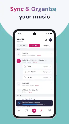 Maestro Amadeus - Sheet music screenshot