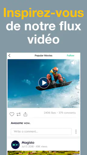 Magisto Montage Vidéo & Photos screenshot