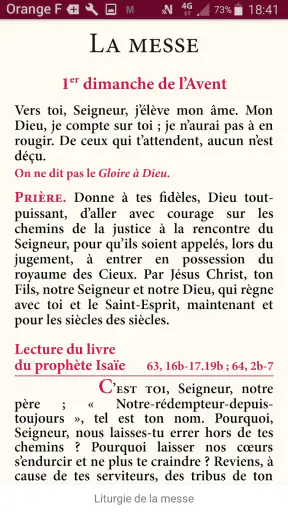 Magnificat en Français screenshot