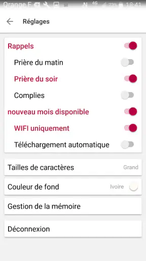 Magnificat en Français screenshot