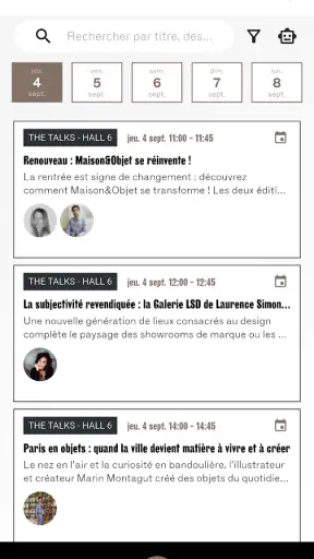 Maison&Objet screenshot