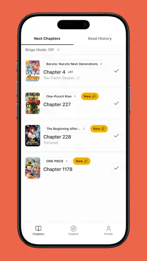MangaTime - Suivi de Manga screenshot