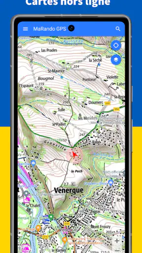 MaRando - GPS Randonnée screenshot