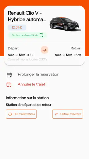 marguerite Autopartage Nantes screenshot