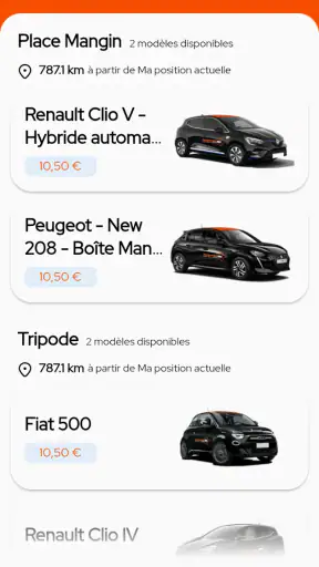 marguerite Autopartage Nantes screenshot