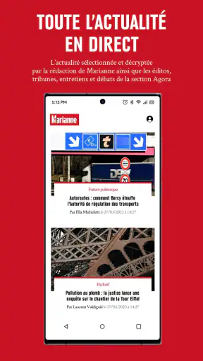 Marianne - Actualités & Débats screenshot