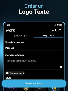 Mark - AI Logo Maker screenshot